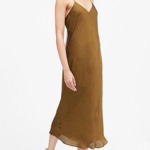 Banana Republic Satin Slip Dress
